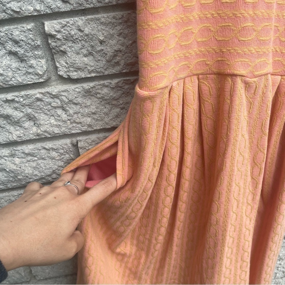Postage Stamp by Anthropologie Crisscross Back Midi Dress Size Small - Picture 5 of 11